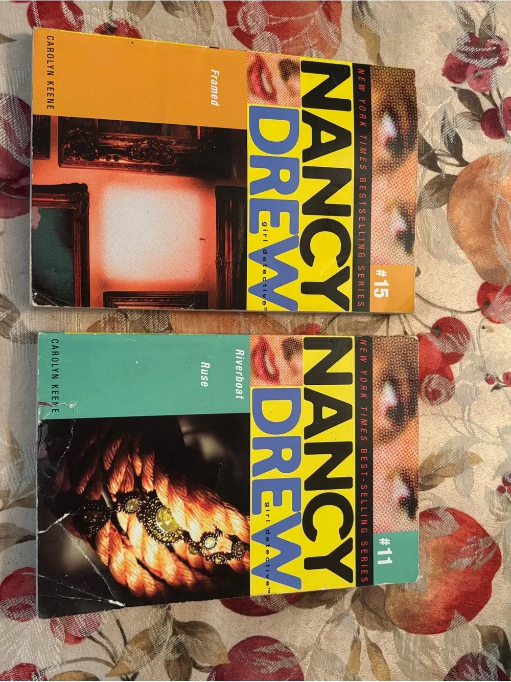 Nancy Drew Paperback Book - Yellow/Orange Cover
